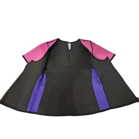 Shapers Fit Women Size Medium Neoprene 100% Airpreno Vest/Bodysuit Zipper - Picture 4 of 5